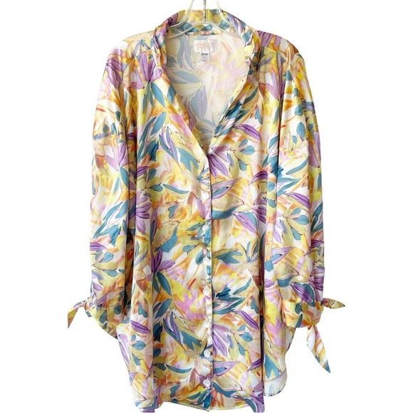BEACH RIOT swimsuit oversized cover up size medium - Picture 1 of 6